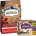Rachael Ray Nutrish Natural Beef, Pea, & Brown Rice Recipe Dry Food + Natural Hearty Recipes Wet Dog Food