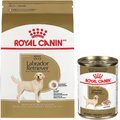 Royal Canin Labrador Retriever Adult Dry Food + Loaf in Sauce Canned Dog Food