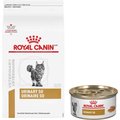 Royal Canin Veterinary Diet Urinary SO Dry Food + Morsels in Gravy Canned Cat Food