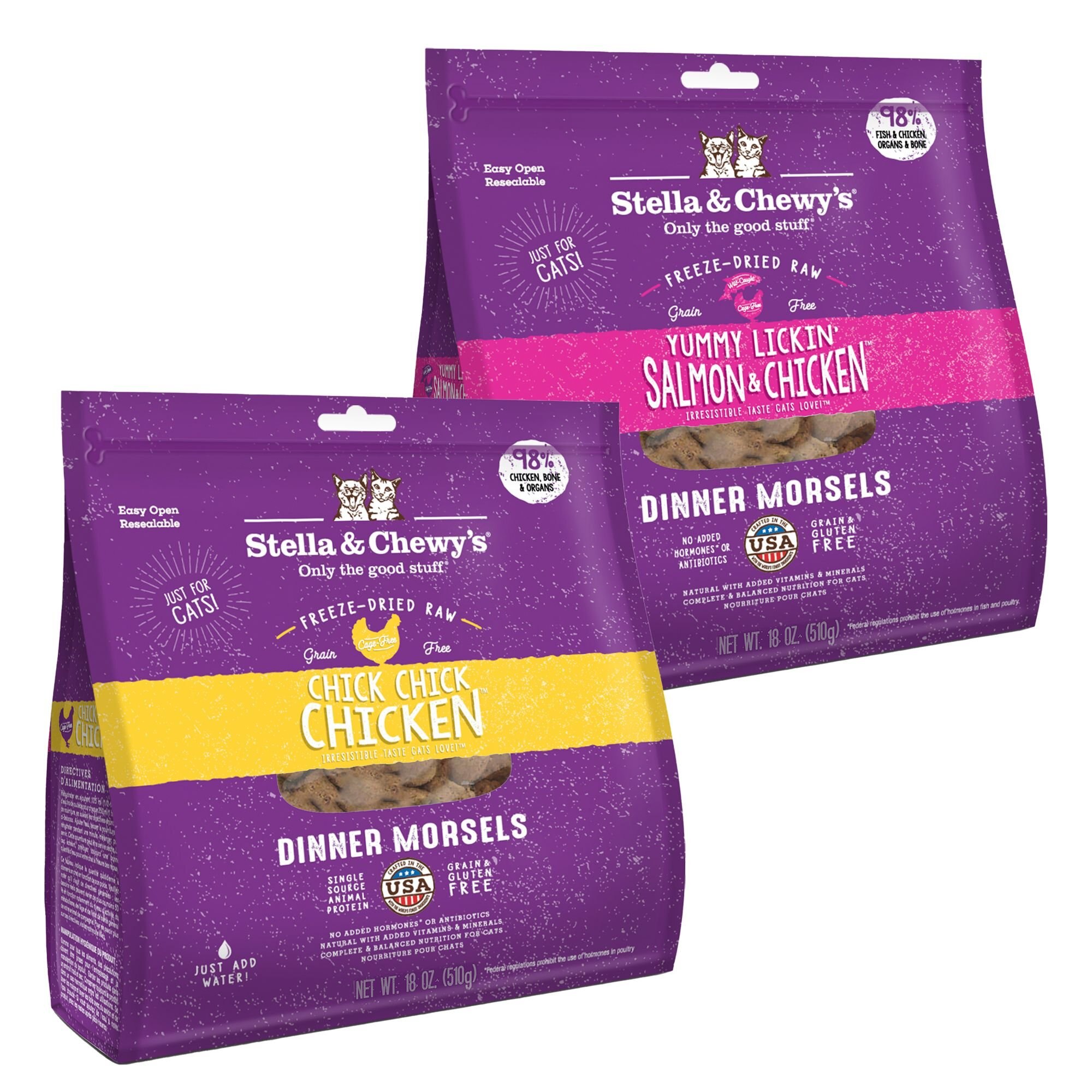 STELLA & CHEWY'S Chick Chick Chicken Dinner Morsels FreezeDried Raw