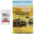 Taste of the Wild High Prairie Grain-Free Dry Food + Tylee's Freeze-Dried Mixers for Dogs, Beef Recipe