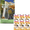 Taste of the Wild Rocky Mountain Grain-Free Dry Food + Inaba Churu Grain-Free Chicken Puree Lickable Cat Treat