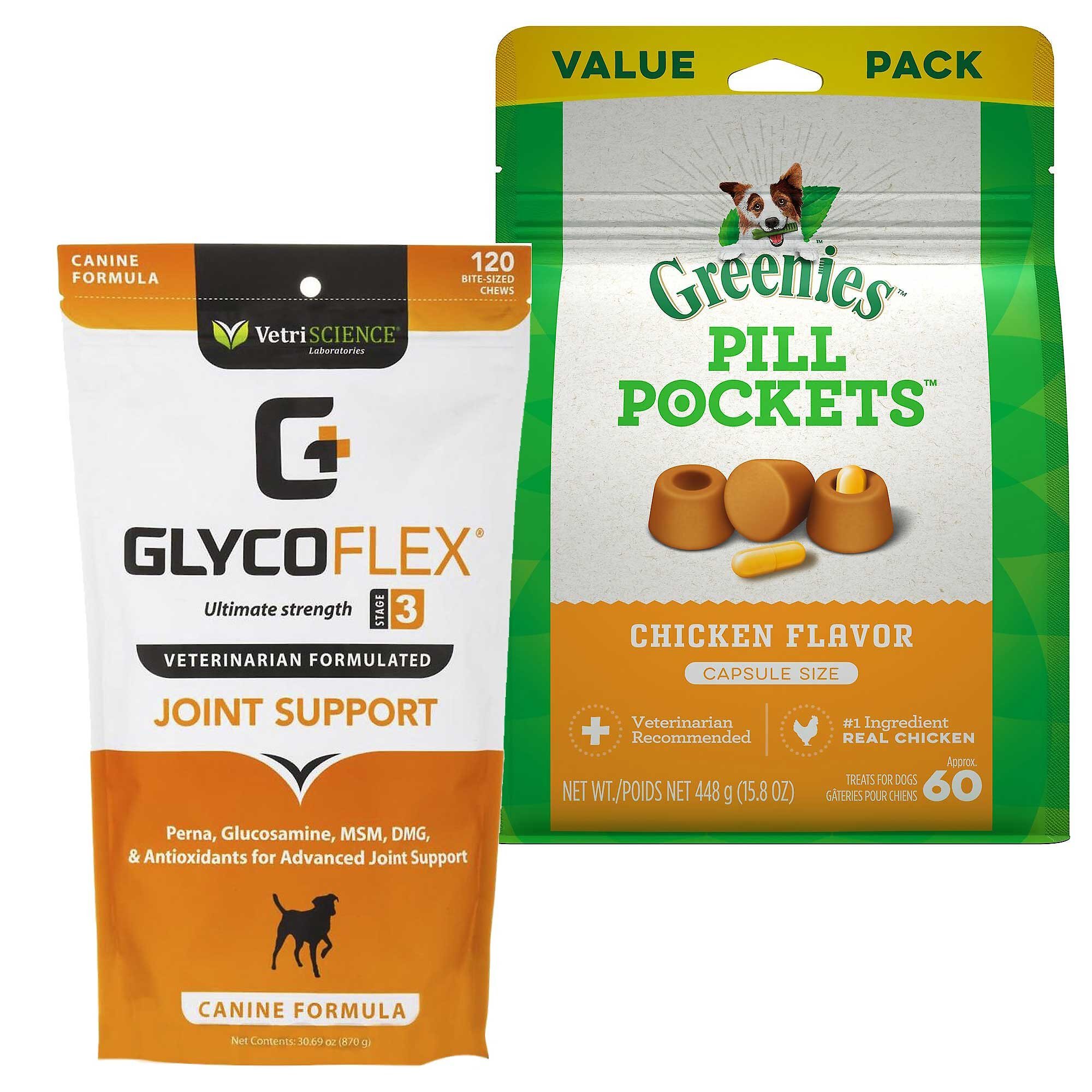 VetriScience GlycoFlex 3 Hip & Joint Care Advanced Strength with