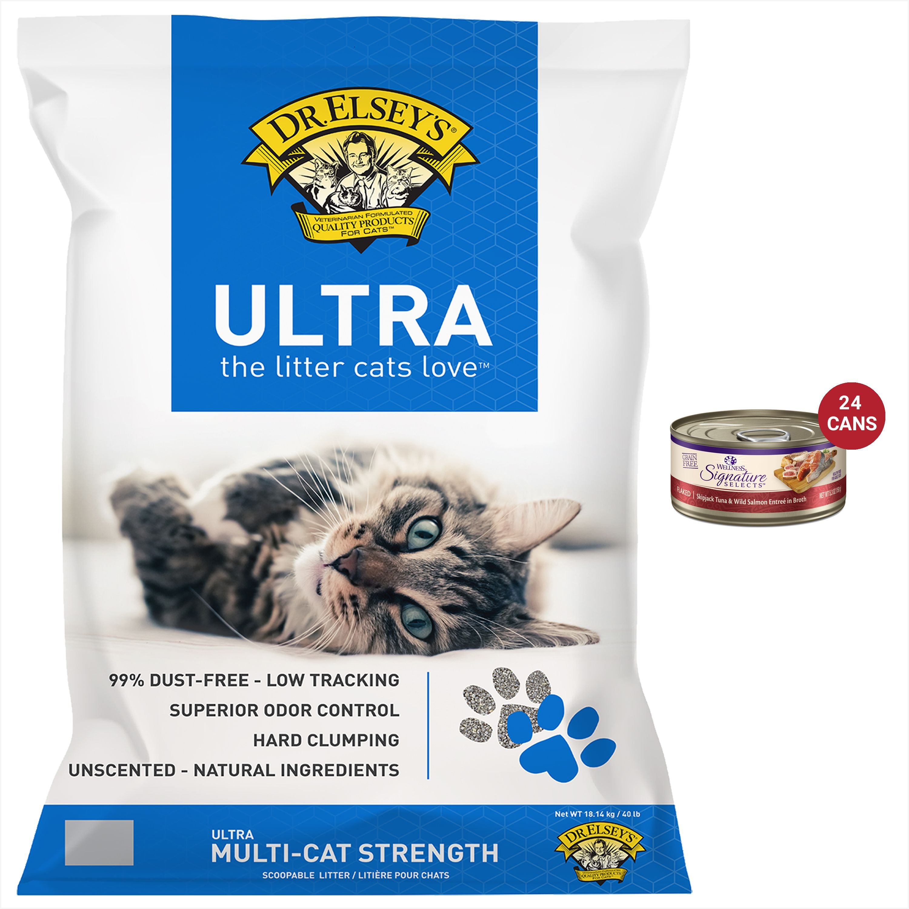 Wellness CORE Signature Selects Flaked Skipjack Tuna & Wild Salmon