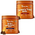 Zesty Paws 8-in-1 Multivitamin Bites + Cranberry Bladder Bites Urinary Tract Support Chicken Flavor Chews for Dogs