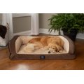Serta Quilted Couch Cat & Dog Bed, X-Large, Mocha