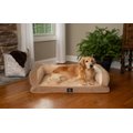 Serta Quilted Couch Cat & Dog Bed, X-Large, Tan