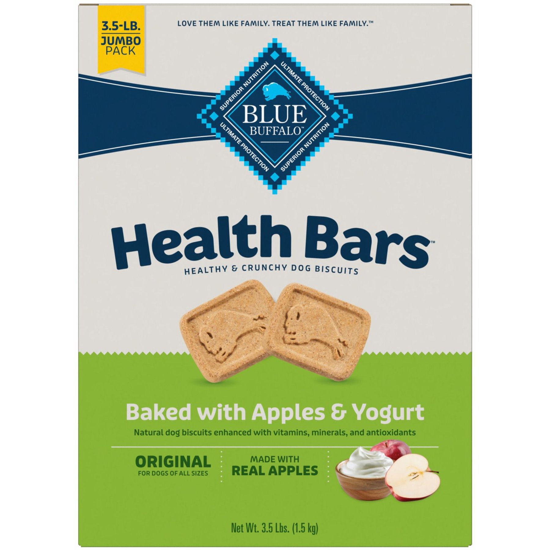 Blue health sales bars for dogs