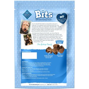 Blue Buffalo Blue Bits Tasty Chicken Recipe Soft-Moist Training Dog Treats, 19-oz bag