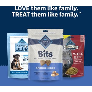 Blue Buffalo Blue Bits Tasty Chicken Recipe Soft-Moist Training Dog Treats, 19-oz bag