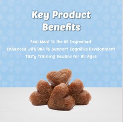 Blue Buffalo Blue Bits Tender Beef & Tasty Chicken Recipe Training Dog Treats, 19-oz bag, 2 count slide 2 of 6