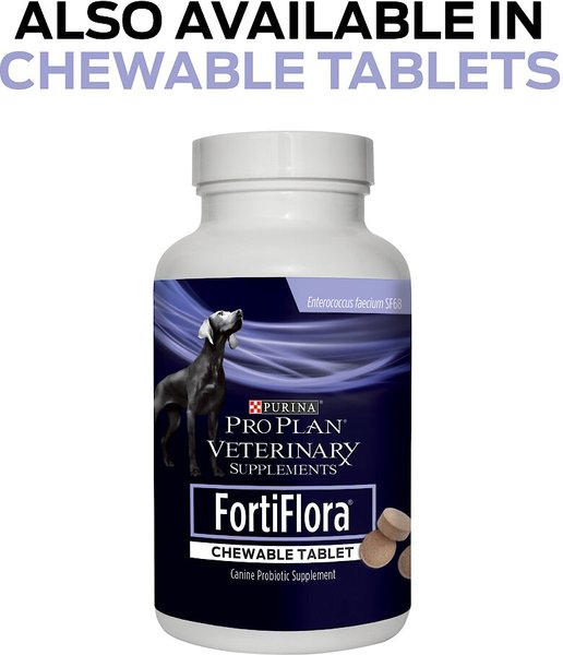 Show full view: Purina Pro Plan Veterinary Diets FortiFlora Powder Digestive Supplement for Dogs, 60 count slide 7 of 10
