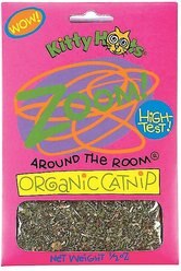 Fat Cat Zoom Around The Room Organic Catnip, 1/2-oz bag, bundle of 2
