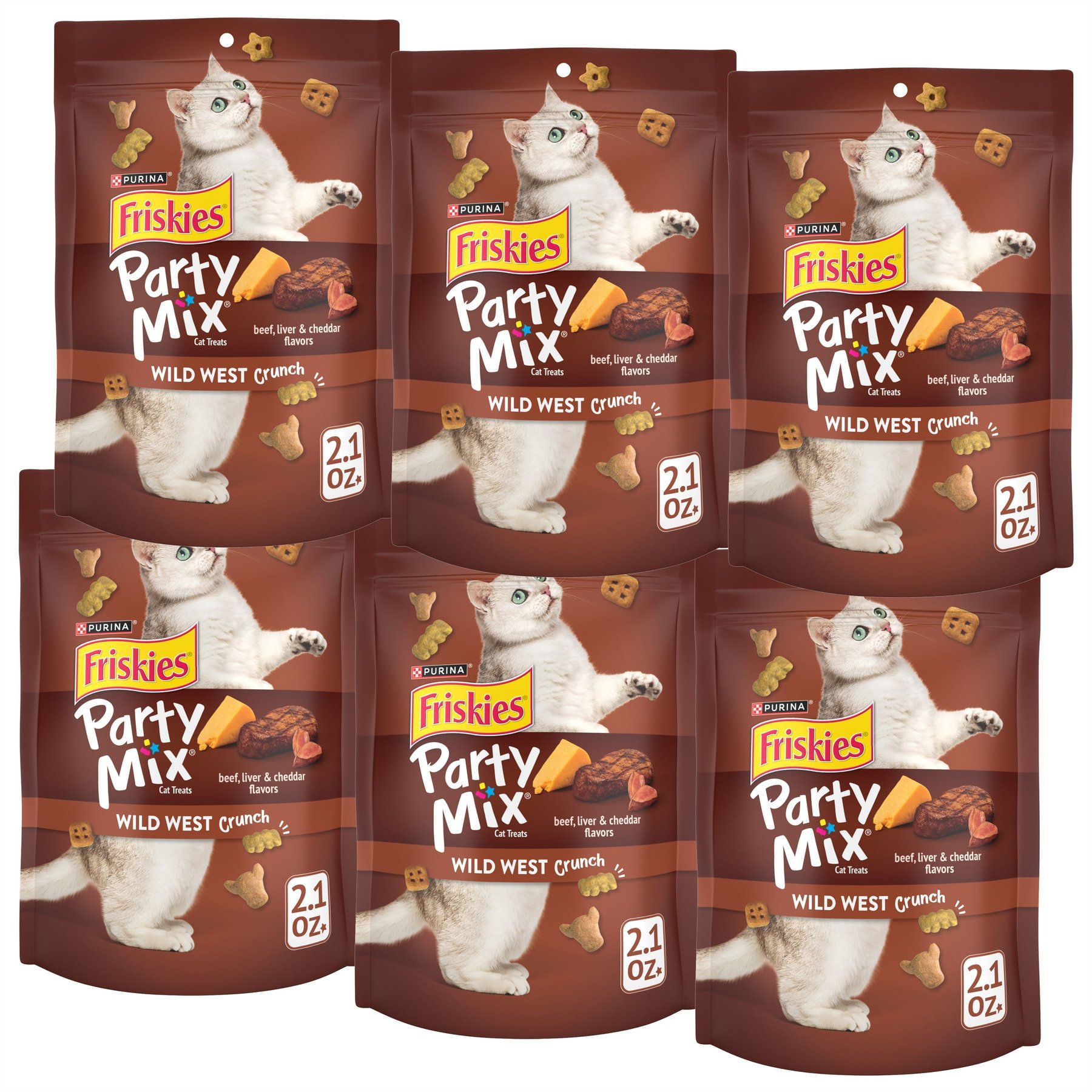 Friskies party mix wild west best sale