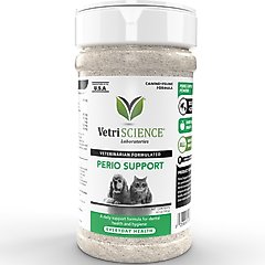 VetriScience Perio Support Powder Dental Supplement for Cats & Dogs, 4.2-oz bottle, bundle of 2