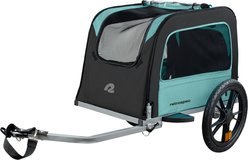 Retrospec Rover Waggin Dog & Cat Bike Trailer, Blue Ridge slide 2 of 4