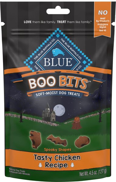 Blue Buffalo Boo Bits Tasty Chicken Recipe Dog Treats, 4.5-oz bag slide 1 of 7