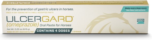 Ulcergard Omeprazole Paste Horse Treatment, .22-oz syringe, 4 count slide 1 of 8