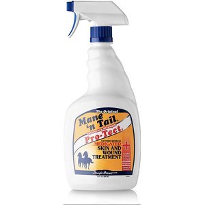 Mane 'n Tail Pro-Tect Medicated Horse Skin & Wound Treatment Spray, 32-oz bottle, 32-oz bottle, bundle of 3