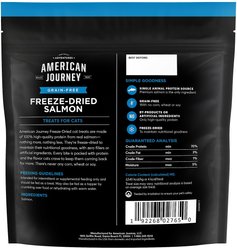 American Journey Salmon Flavor Grain-Free Freeze-Dried Cat Treats 2-oz bag bundle of 2 slide 2 of 9