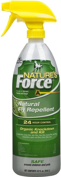 FORCE Nature's Force Natural Horse Fly Repellent, 32-oz bottle, 4 count slide 1 of 2