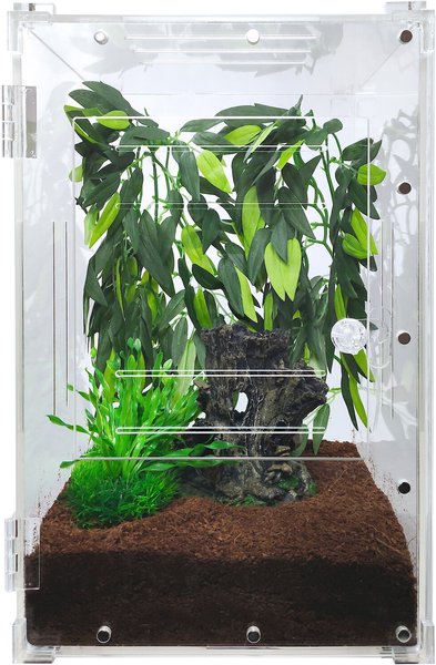 HerpCult Two-Way Acrylic Insect & Reptile Terrarium, Large slide 1 of 4