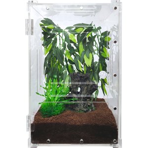HerpCult Two-Way Acrylic Insect & Reptile Terrarium, Large