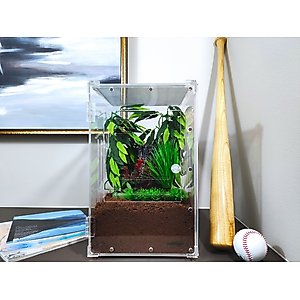 HerpCult Two-Way Acrylic Insect & Reptile Terrarium, Large