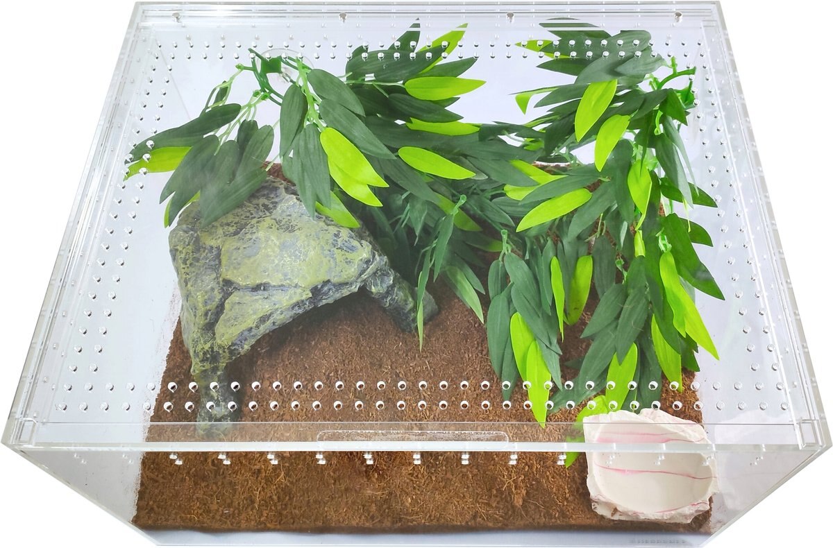 HERPCULT Acrylic ClearTop Reptile Habitat, 8.3gal
