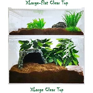 HerpCult Acrylic Clear-Top Reptile Habitat, 8.3-gal