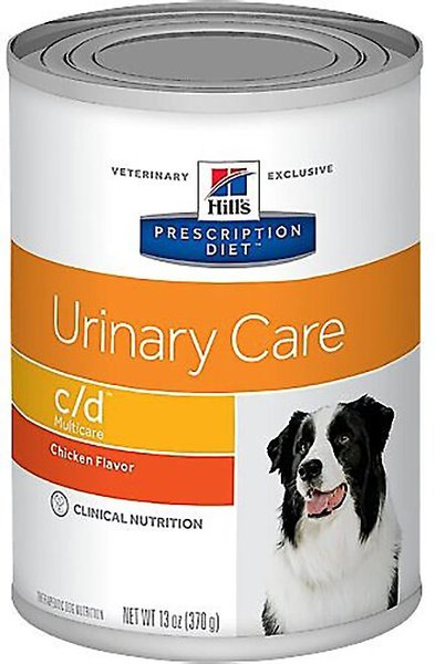 Hill's Prescription Diet c/d Multicare Urinary Care Chicken Flavor Wet Dog Food, 13-oz, case of 12 slide 1 of 9