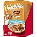 Hartz Delectables Stew Tuna & Whitefish Lickable Cat Treat, 1.4-oz, case of 24