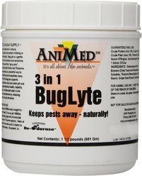 AniMed 3in1 BugLyte Horse Supplement, 1.5-lb tub, bundle of 2