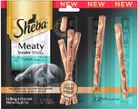 Sheba Meaty Tender Sticks Tuna Flavored Cat Treats, 10 count