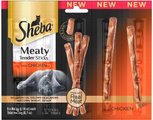 Sheba Meaty Tender Sticks Chicken Cat Treats, 10 count