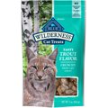 Blue Buffalo Wilderness Trout Formula Crunchy Grain-Free Cat Treats, 2-oz bag, bundle of 2