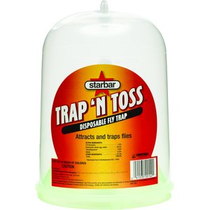 Farnam Trap 'N Toss Fly Trap, 3 count