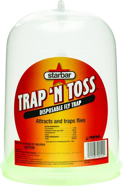 Farnam Trap 'N Toss Fly Trap, 4 count slide 1 of 2