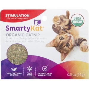 SmartyKat Catnip, 0.5-oz pack, bundle of 4