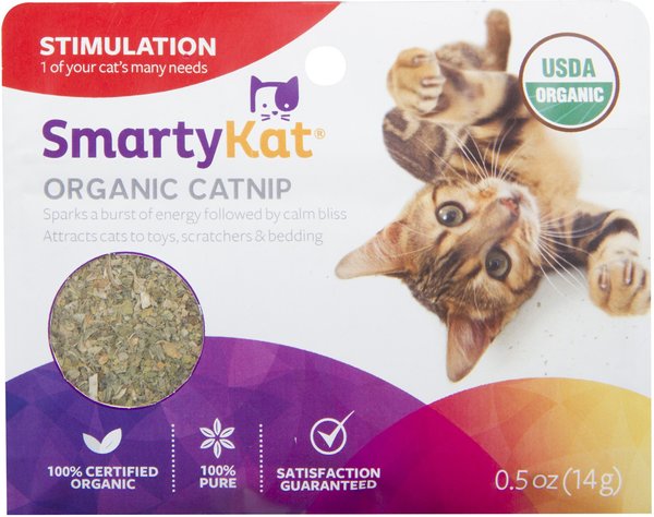 SmartyKat Catnip, 0.5-oz pack, bundle of 6 slide 1 of 4