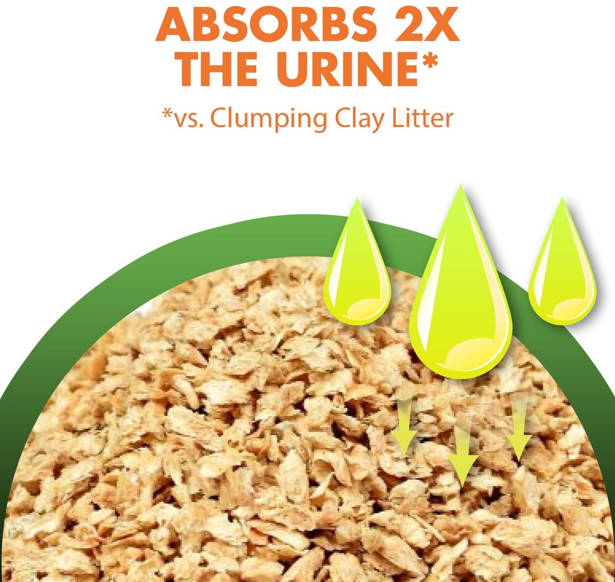 ARM & HAMMER LITTER Naturals Scented Clumping Corn Cat Litter, 18lb