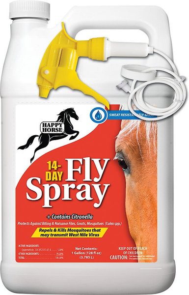 Happy Horse Stable & Livestock Insect Killer Concentrate, 128-oz bottle
