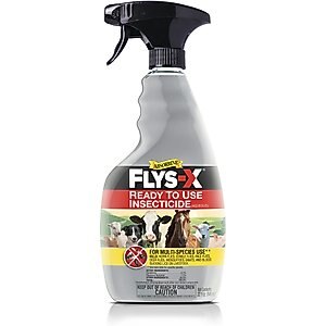 Absorbine Flys-X Ready To Use Horse & Livestock Insecticide, 32-oz bottle, bundle of 2