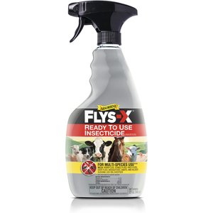 Absorbine Flys-X Ready To Use Horse & Livestock Insecticide, 32-oz bottle, bundle 3