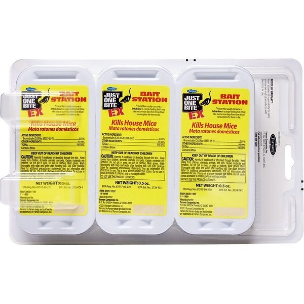 Farnam Just One Bite EX Bait Station, 3 count