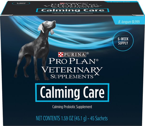 Purina Pro Plan Veterinary Diets Calming Care Liver Flavored Powder Calming Supplement for Dogs, 90 count slide 1 of 10
