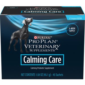 Purina Pro Plan Veterinary Diets Calming Care Liver Flavored Powder Calming Supplement for Dogs, 135 count