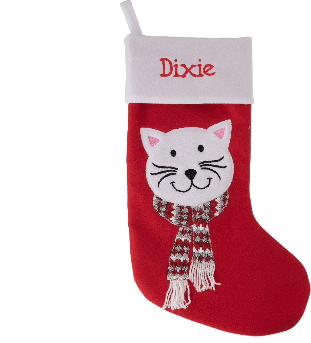 Personalized 2025 cat stocking