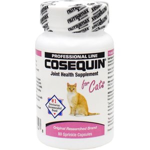 Nutramax Cosequin with Glucosamine & Chondroitin Capsules Joint Supplement for Cats, 160 count