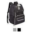 Mobile Dog Gear Ultimate Week Away Personalized Dog Backpack, Black